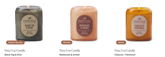 Paddywax  5 Oz Candles